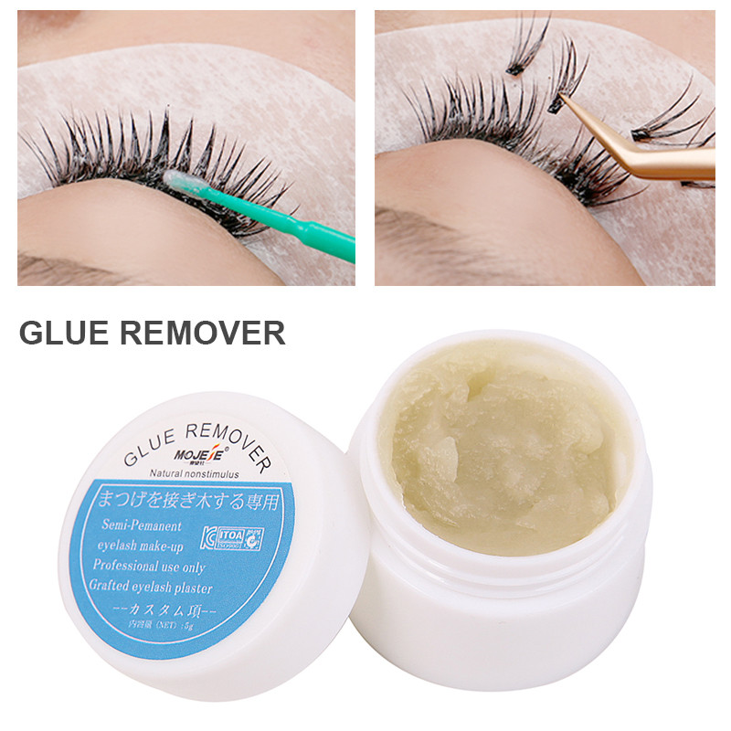 Eyelash Extension Eye Irritation - Grafting Eyelash Extensionแต่งหน้าRemoverกาว5GระคายเคืองโรงงานกาวเจลRemover Eye Lashes Make