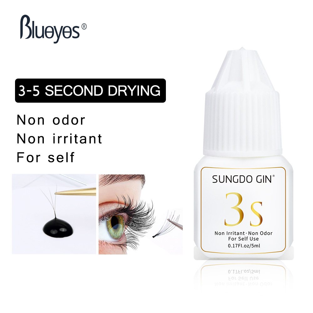 Eyelash Extension Eye Irritation - Eyelash EXTENSION กาว 3S แห้งเร็ว 5ml