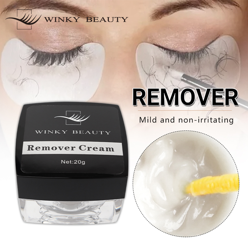 Eyelash Extension Eye Irritation - น้ำยาล้างกาวต่อขนตา 20 กรัม ไม่ระคายเคือง แห้งเร็ว แบบเจลใส
