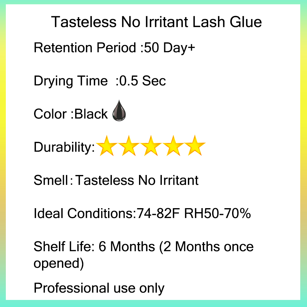 1ชิ้นกาวติดขนตาที่แพ้ง่ายไม่ระ - Eyelash Extension Eye Irritation บทวิจารณ์และราคา