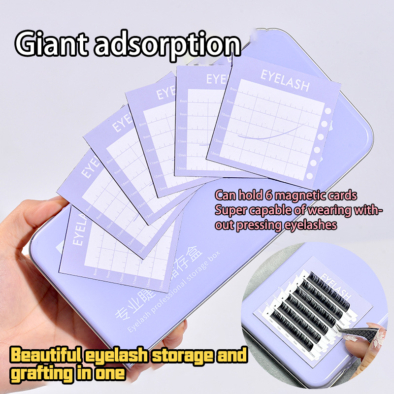 กล่องเก็บขนตาปลอมแบบชั้นเดียว  - Eyelash Extension Menu บทวิจารณ์และราคา