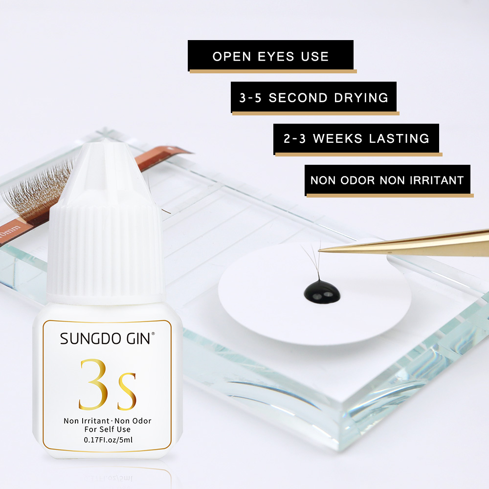 Eyelash EXTENSION กาว 3S แห้งเ - Eyelash Extension Eye Irritation บทวิจารณ์และราคา