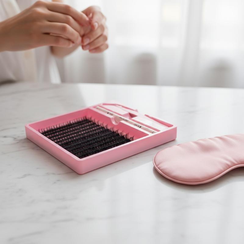 ชุดต่อขนตา DIY แบบช่อ ขนตาเส้น - Eyelash Extension Home Service บทวิจารณ์และราคา