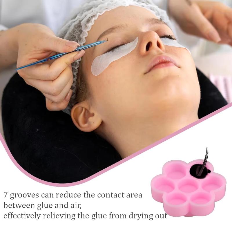 ถ้วยกาวต่อขนตาทรงดอกไม้ 120 ชิ - Eyelash Extension Process บทวิจารณ์และราคา