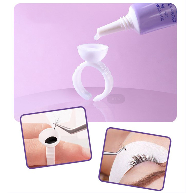 กาวติดขนตาพร้อมแหนบชุดกันน้ํา  - Eyelash Extension Eye Irritation บทวิจารณ์และราคา