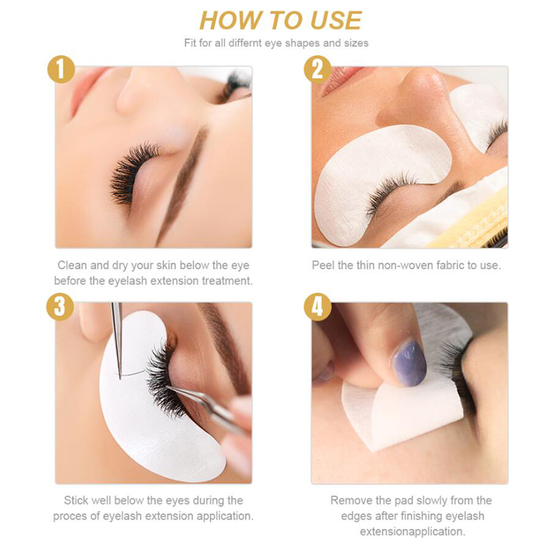1000คู่/ล็อตยี่ห้อ MINI แพทช์ฟ - Eyelash Extension Eye Irritation บทวิจารณ์และราคา