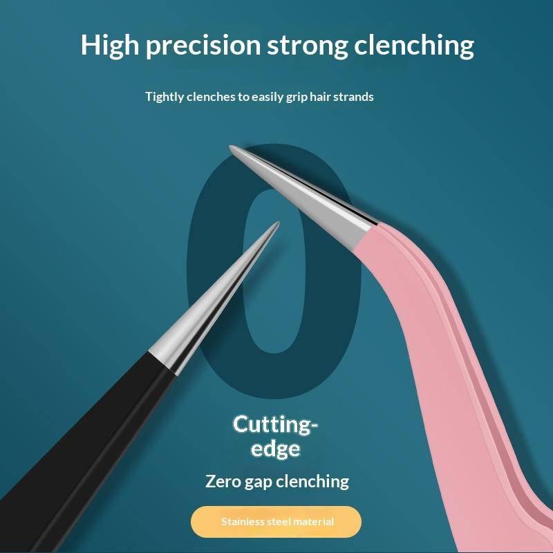 แหนบต่อขนตาสแตนเลสแบบใหม่ 1 ชิ - Eyelash Extension Home Service บทวิจารณ์และราคา