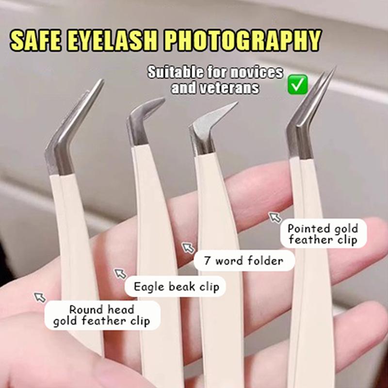 ● แหนบติดขนตาปลอมพร้อมกล่องเก็ - Eyelash Extension Home Service บทวิจารณ์และราคา